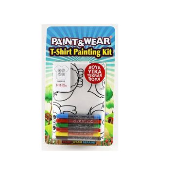 Paint Wear Baykuş 9-11 Yaş T-Shırt Boyama Seti