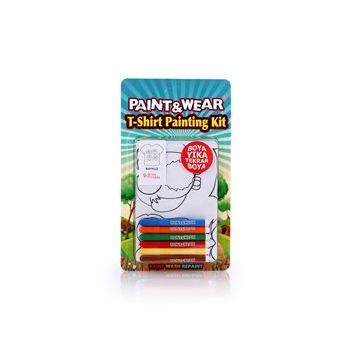 Paint Wear Baykuş 9-11 Yaş T-Shırt Boyama Seti