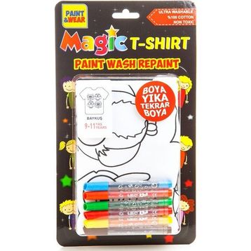 Paint Wear Baykuş 9-11 Yaş T-Shırt Boyama Seti