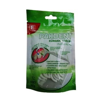 Pakdent 32 Adet Kürdanlı Diş İpi