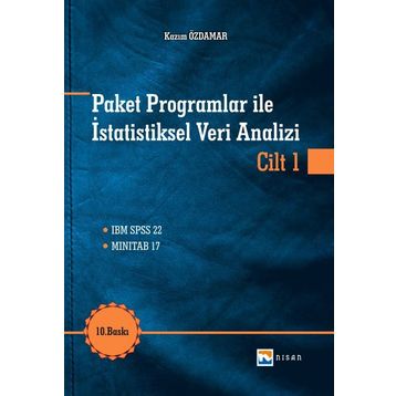 Paket Programlar ile İstatiksel Veri Analizi Cilt 1 - Kazım Özdamar