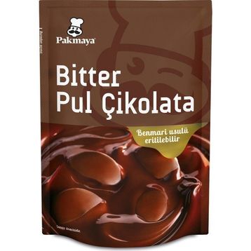 Pakmaya 100 gr Bitter Pul Çikolata