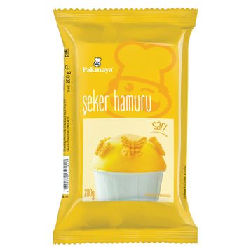 Pakmaya 200 gr Şeker Hamuru Sarı