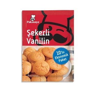 Pakmaya 5 gr Şekerli Vanilin (10 adet)