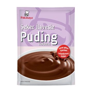 Pakmaya 54 gr Şeker İlavesiz Kakaolu Puding Karışımı