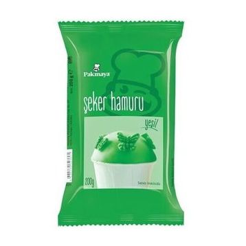 Pakmaya Yeşil 200 gr Şeker Hamuru