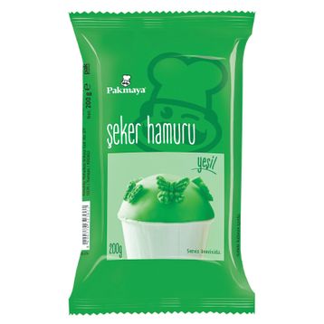 Pakmaya Yeşil 200 gr Şeker Hamuru