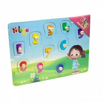 Pal Niloya Rakamlar Ahşap Puzzle