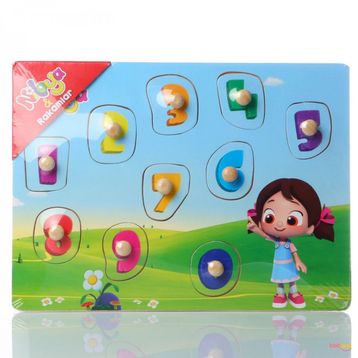 Pal Niloya Rakamlar Ahşap Puzzle