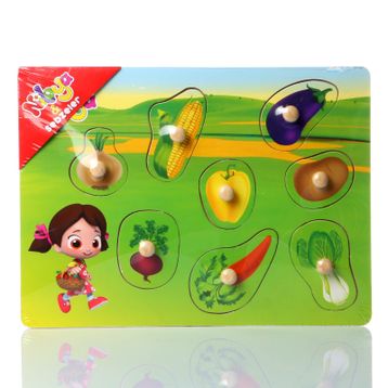 Pal Niloya Sebzeler Ahşap Puzzle