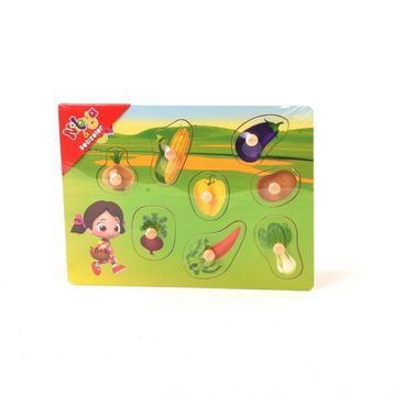Pal Niloya Sebzeler Ahşap Puzzle