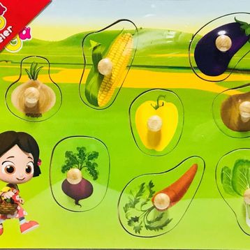 Pal Niloya Sebzeler Ahşap Puzzle