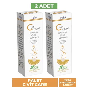 Palet Cvitcare 20 Efervesan Tablet