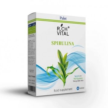 Palet Rich Vital Spirulina 30 Tablet