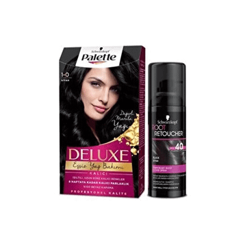 Palette 1.0 Saç Boyası + Schwarzkopf Root Retouche