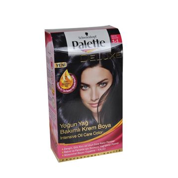 Palette 1-1 Gece Mavisi 4 Adet Saç Boyası