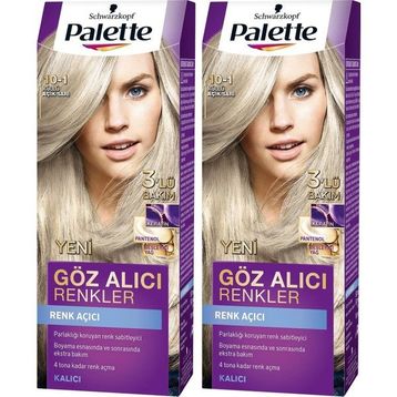 Palette 10.1 Küllü Açık Sarı 2 Adet Saç Boyası