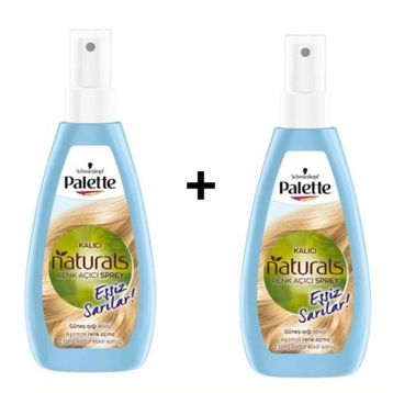 Palette 2 Adet Kalıcı Doğal Renkler Renk Açıcı Sprey
