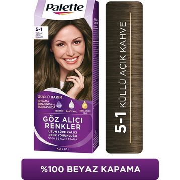 Palette 5-1 Küllü Açık Kahve Saç Boyası