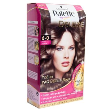 Palette 6-0 Koyu Kumral 4 Adet Saç Boyası
