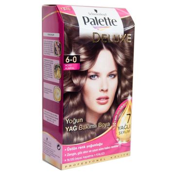 Palette 6-0 Koyu Kumral 4 Adet Saç Boyası
