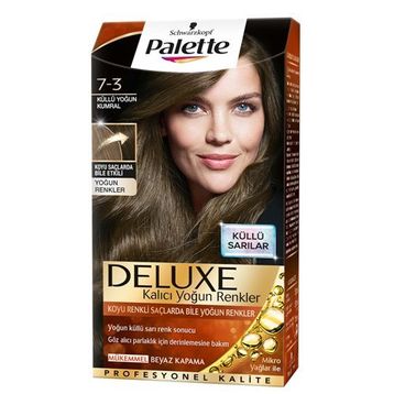 Palette 7-3 Küllü Yoğun Kumral 2 Adet Saç Boyası