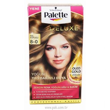 Palette 8-0 Bal Köpüğü 4 Adet Saç Boyası