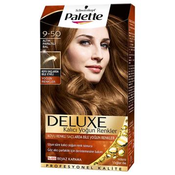 Palette 9/50 Altın Macademia Kit Saç Boyası