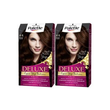 Palette Deluxe 4-6 Mocha Kahve 2'li Saç Boyası