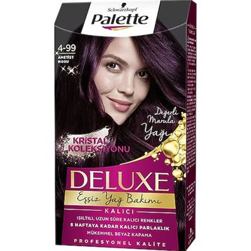 Palette Deluxe 4-99 Ametist Moru 2 Adet Saç Boyası