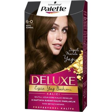 Palette Deluxe 6-0 Koyu Kumral Saç Boyası