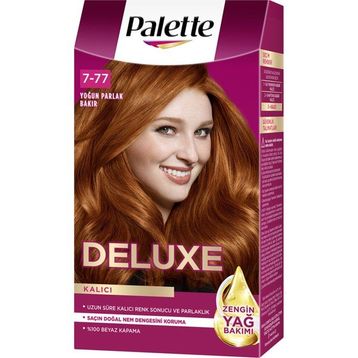 Palette Deluxe 7-77 Yoğun Parlak Bakır 115 ml Saç Boyası