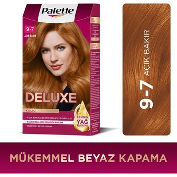 Palette Deluxe Kalıcı Renkler 9-7 Açık Bakır Saç Boyası