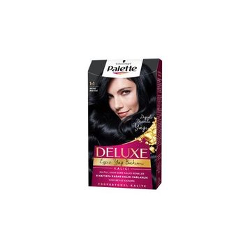 Palette Deluxe Siyah İnci Gece Mavisi 1-1 Saç Boyası
