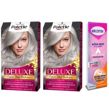 Palette Deluxe U71 Buzul Grisi 2'li Saç Boyası