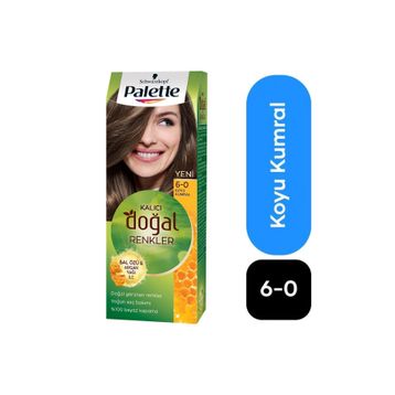 Palette Kalıcı Doğal Renkler No: 6.0 Koyu Kumral Saç Boyası