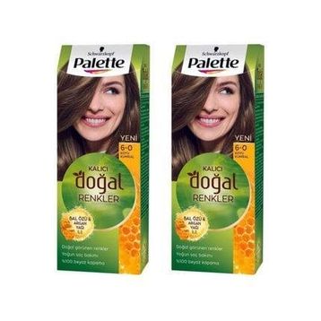 Palette Natural Colors 6.0 Koyu Kumral 2 Adet Saç Boyası