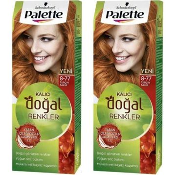 Palette Natural Colors 8-77 Tarçın Bakır 2 Adet Saç Boyası