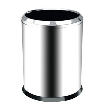 Palex 3820-32 32 lt Krom Çemberli Çöp Kovası