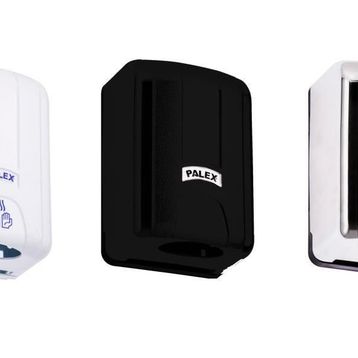 Palex Sensörlü 800 ml Siyah Sıvı Sabun Dispenseri