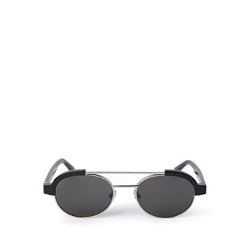 Palm Angels PERI10C 52 1307 Siyah Metal Erkek Güneş Gözlüğü