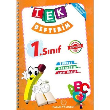 Palme 1. Sınıf Tek Defterim - kollektif