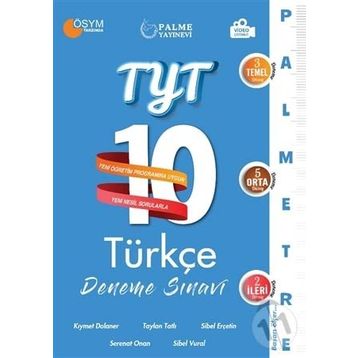 Palme 2021 TYT 10 Türkçe Deneme Sınavı