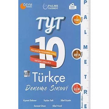 Palme 2021 TYT 10 Türkçe Deneme Sınavı