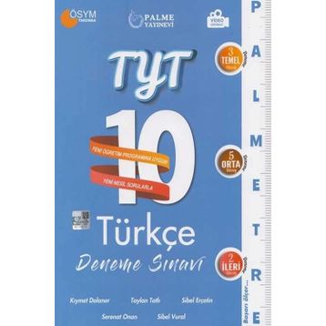 Palme 2021 TYT 10 Türkçe Deneme Sınavı