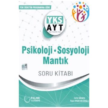Palme AYT Psikoloji Sosyoloji Mantık Soru Kitabı Palme Yayınevi