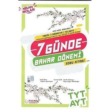 Palme TYT AYT Sözel 7 Günde Bahar Dönemi Soru Bakası