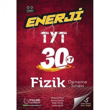 Palme TYT Fizik Enerji 30x7 Deneme Sınavı Video Çözümlü Palme Yayınevi