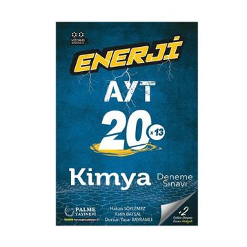 Palme Yayıncılık AYT Enerji Kimya 20x13 Deneme Sınavı