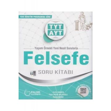 Palme Yayınevi Palme TYT AYT Felsefe Soru Kitabı Palme Yayınları